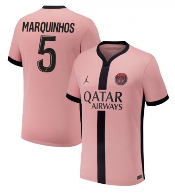 Paris Saint-Germain Marquinhos #5 Tredjetröja 2024-25 Kortärmad